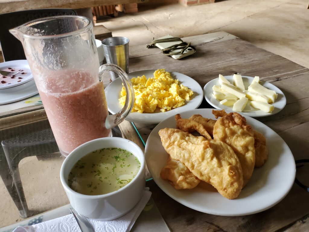 ある日の朝食