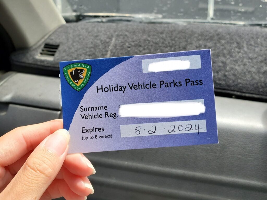 ビジターセンターで購入したときにもらえる国立公園パス