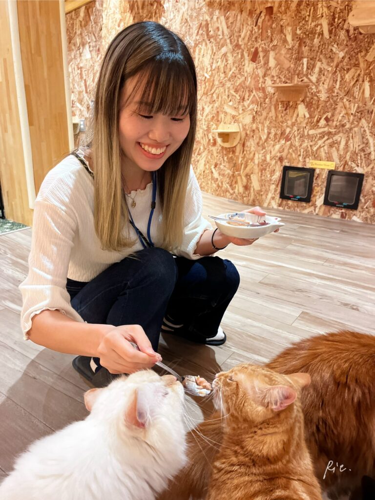 2匹同時食い