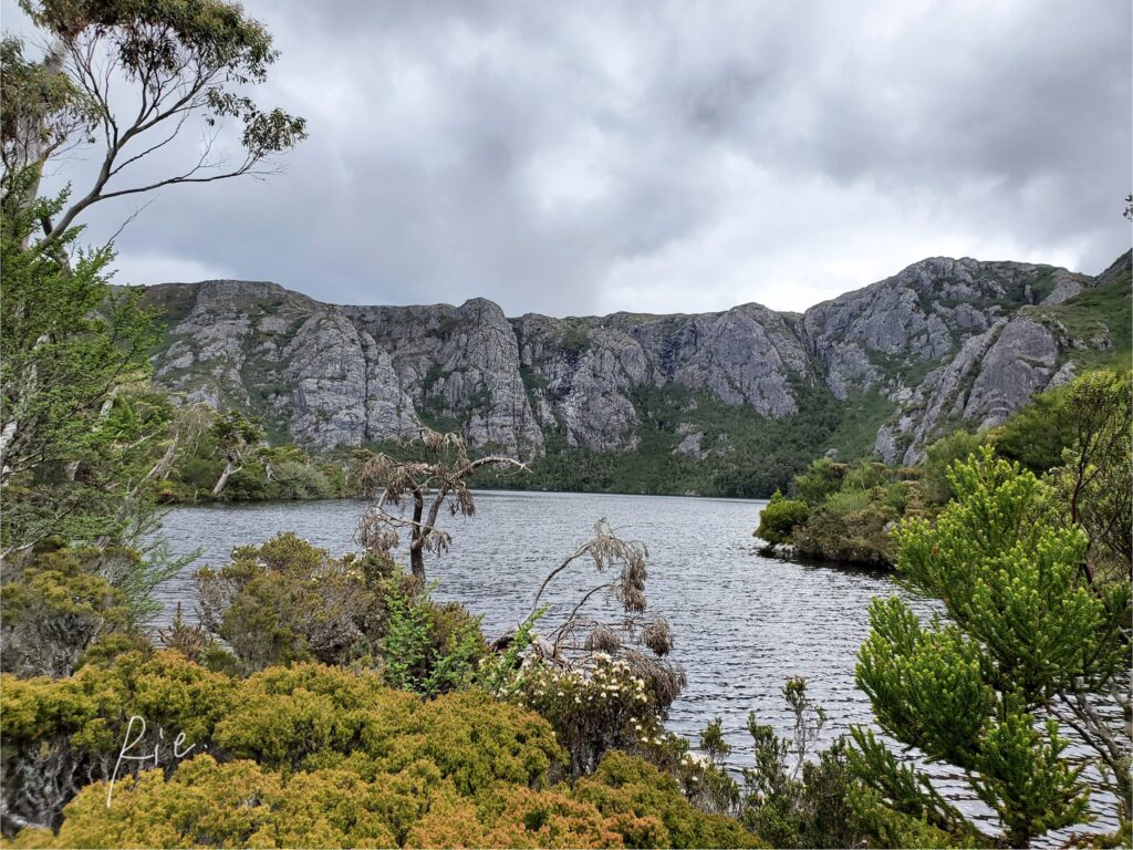 ボートシェッドのところの絶景
