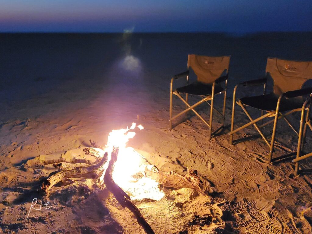 焚き火