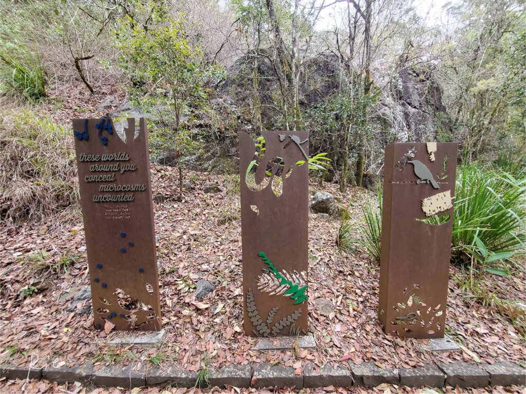 エリア内にある看板