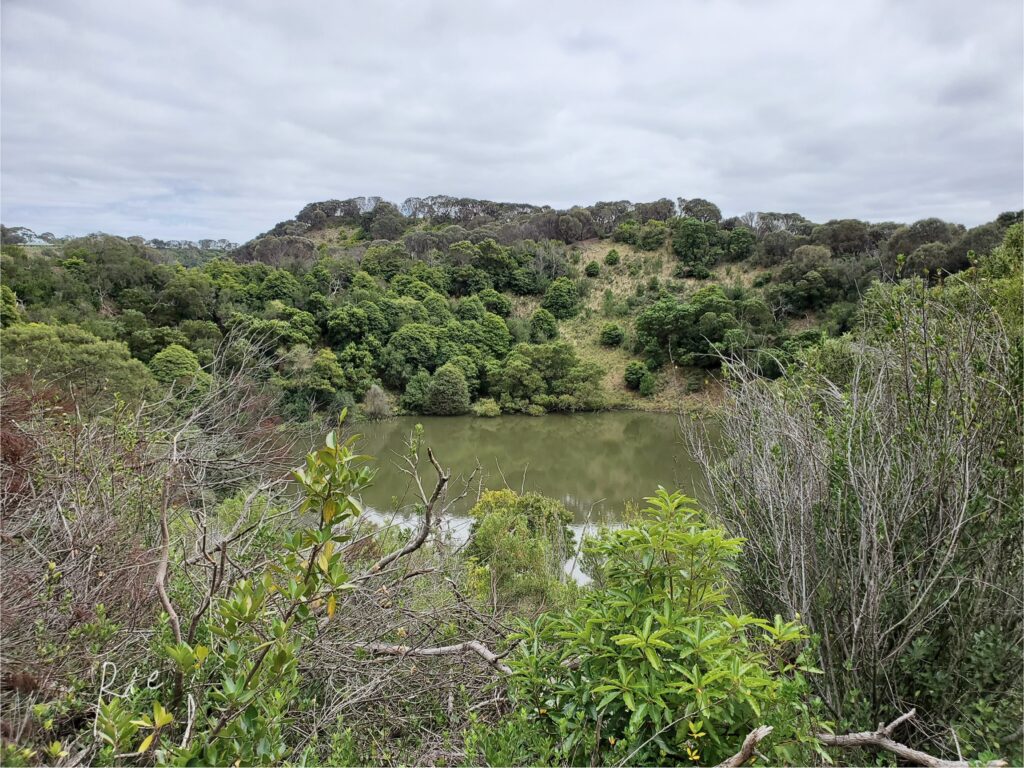 Last Volcano Crater