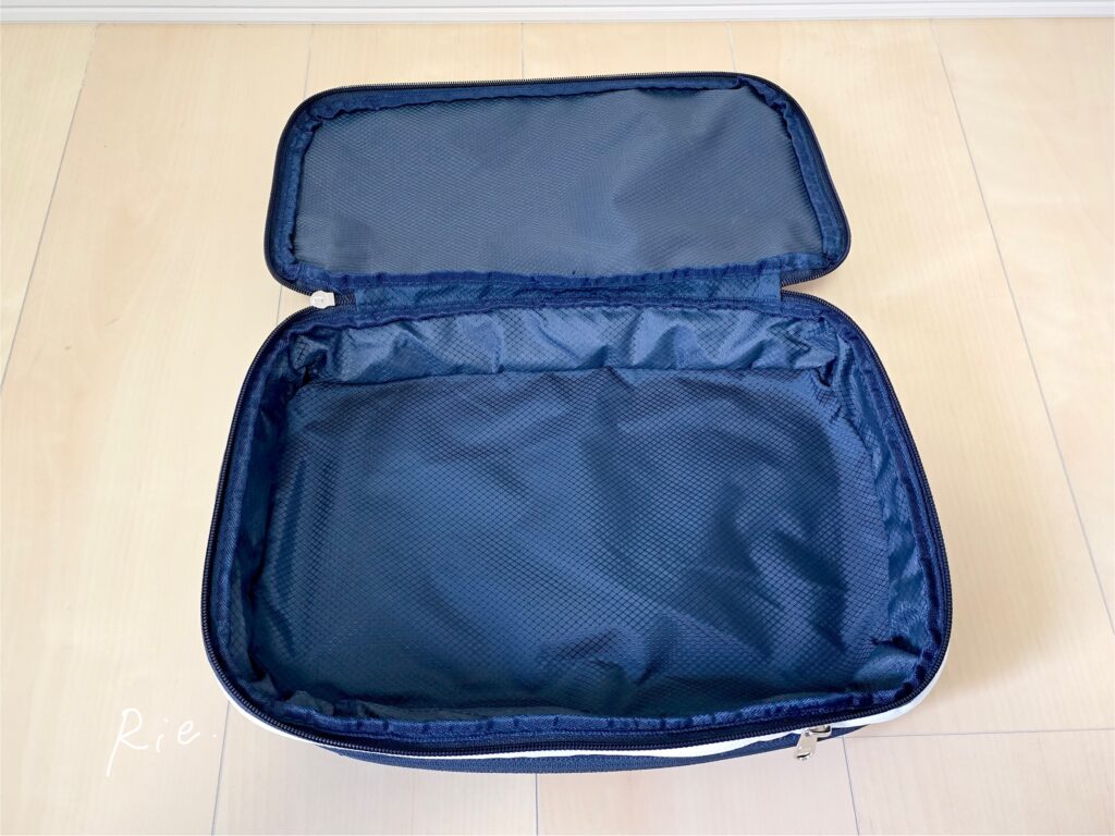 圧縮ポーチの収納スペース