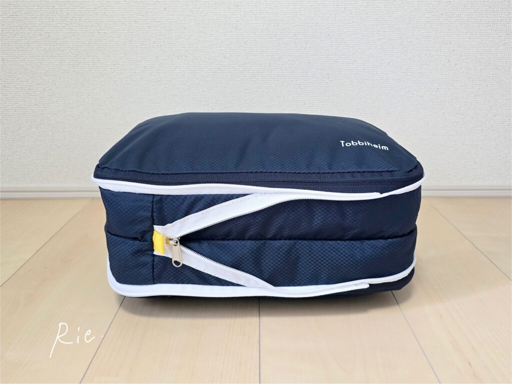 ニットを収納したポーチ