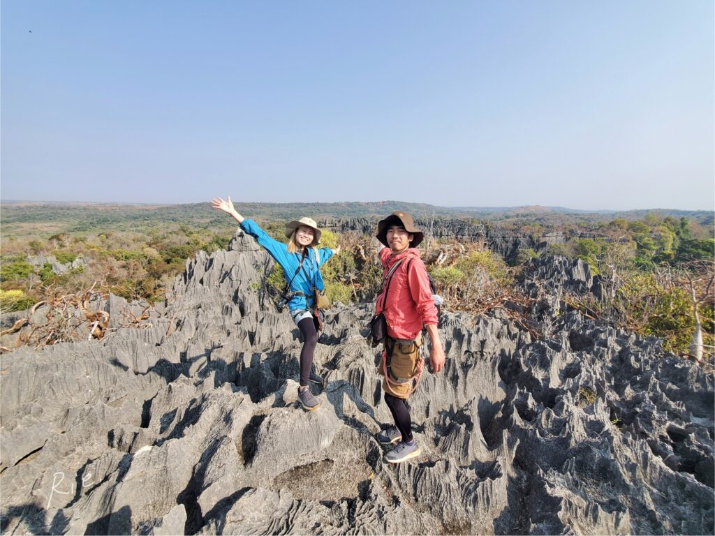 初めてツィンギーの上に到達したとき