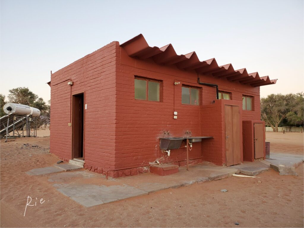 バスルームがある建物