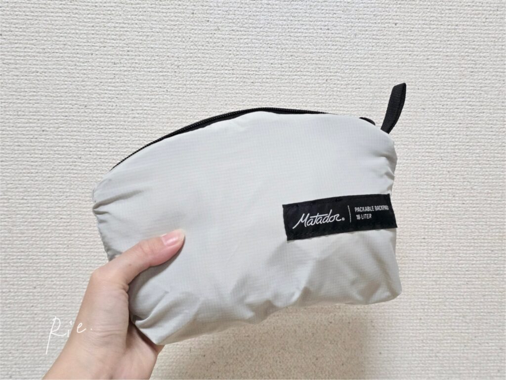 バックパック収納時