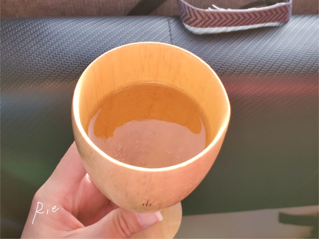 締めのシャンパン