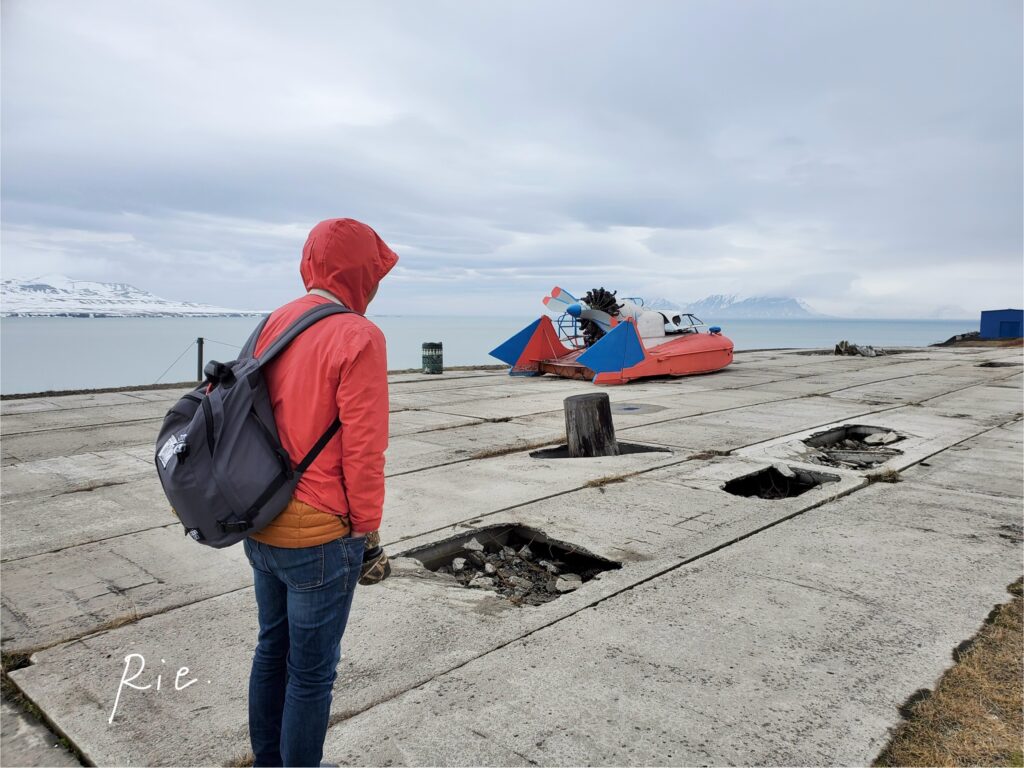 ホッキョクギツネが過去に巣を構えていた場所