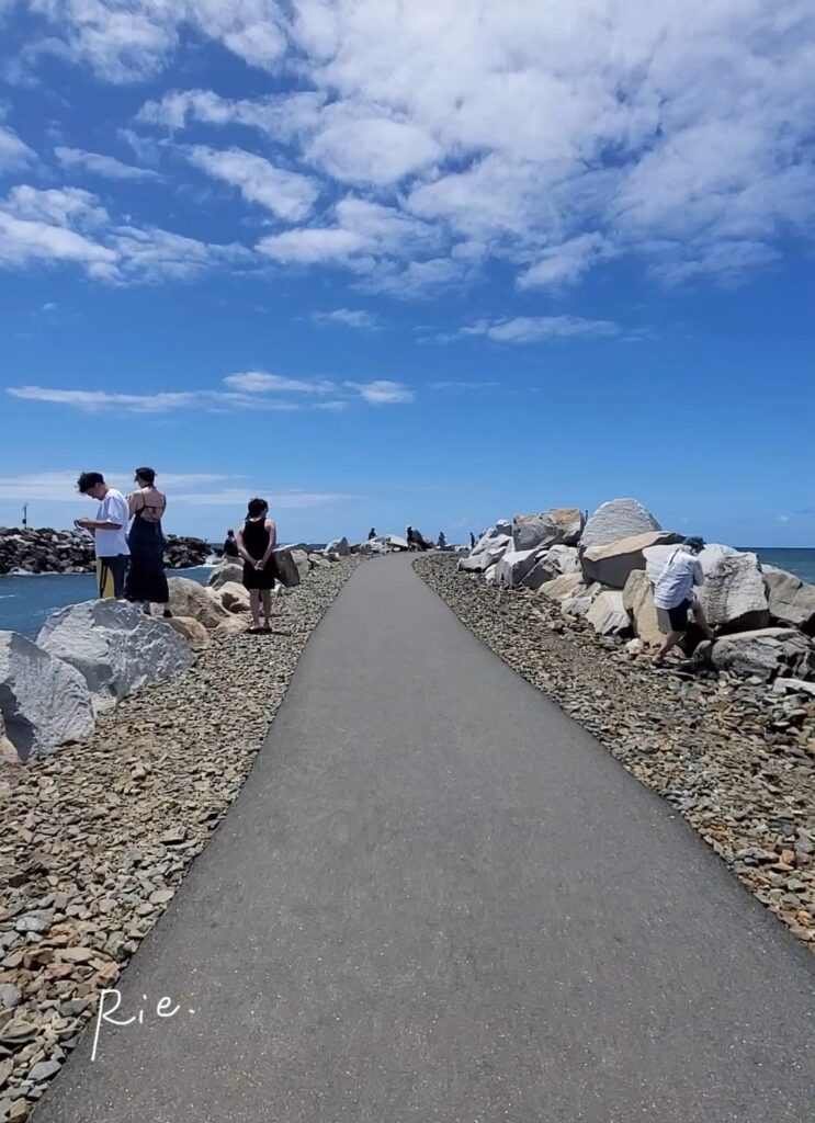 Seal Rockの歩道部分の様子