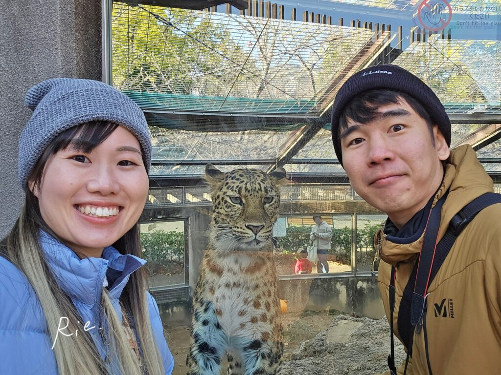 インカメラで撮った動物との自撮り写真①