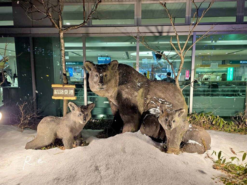 クマさんのオブジェ