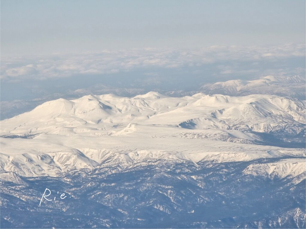 飛行機からの景色